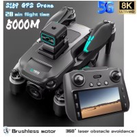 Професионален дрон - квадрокоптер S159 GPS с двойна камера